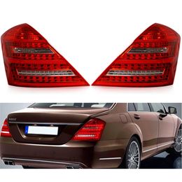 Car LED Tail Light For Mercedes Benz S-Class W221 2006-2009 2010-2013 Rear Brake Light Turn Signal Lamp Taillight Assembly