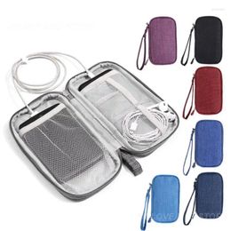 Storage Bags Charging Cable High Quality 300d Polyester Multi-function Electronic Accessories Package Seller Travel Durable