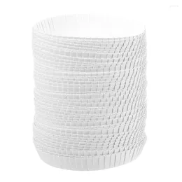 Disposable Cups Straws 100pcs Lids Paper Coffee Cup Lid Covers Recycled Drinking Tea Sealing