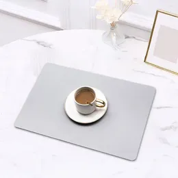 Table Mats Roll-up Placemats High Temperature Oil-proof Double-sided Placemat For Home Easy-to-clean Heat Insulation Mat