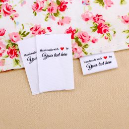 accessories Custom Sewing Labels, Organic Cotton Ribbon Labels, Personalized Brand , Handmade Labels(MD3058)