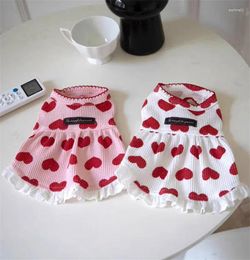 Dog Apparel Cat Dress Pet Clothes Puppy Skirt Chihuahua Yorkshire Pomeranian Shih Tzu Maltese Bichon Schnauzer Clothing