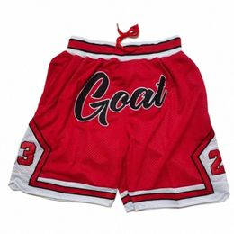 basketball Shorts Oversize Men Legend USA Goat 23 Women Sport Embroidery High Street Hip Hop Zipper Pocket Middle Beach Pants a4tr#