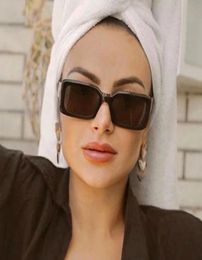 Sunglasses Candy Color Square Snglasses For Women Men Oversize Couple Sun Glasses Female Retro Hip Hop Shades Pink6512628