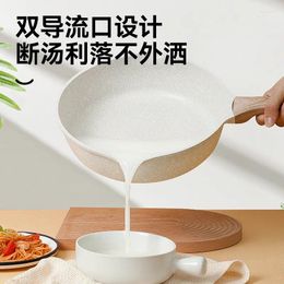 Cookware Sets Mai Fan Shi Non Stick Pan Flat Bottom Household Oil Smoke Free Fry Vegetable Universal Non-stick Wholesale