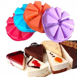 Baking Moulds 8 Cavity Scone Shape Silicone Cake Pan Chocolate Tool Fondant Decorating Mold