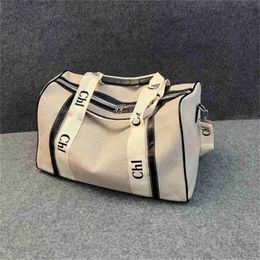 Women Luxury Weekender Bag Travel Designer Man Large Capacity Travel Bag Casual Canvas Luggage Outdoor Travel Duffle Bag Male Tote Bag