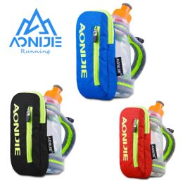 Draaigereedschap Aonijie E907 Running Handfree Handheld Water Bottle Holder Wrist Storage Bag Hydration Pack Hydra Fuel Flask Marathon Race