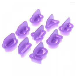 Baking Moulds Alphabet Cake Molds Plastic Letter Fondant Mold Icing Cookie Cutter Number Mould Decorating Tools