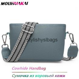 Shoulder Bags Genuine Leather Chain Waist Bag Women Fanny Pack Crossbody Chest Mini Belt Fashion Girl Phone Purse H240328