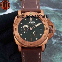 Relógio de alta qualidade designer relógios de luxo para homens relógio de pulso mecânico movimento 47mm pam i44b