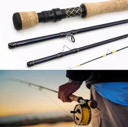 7/8 # Fly Rod Carbon, 4-секционная летающая удочка, портативная, M-регулируемая, быстрая, популярная в Европе и Америке удочка для рыбалки в Азии Stream 220110, прямая доставка Dh9Uj