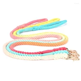 Dog Collars Puppy Rope Collar Pet Outdoor Pets Walking Training Cotton Accessories Small Medium And Large Dogs Leash