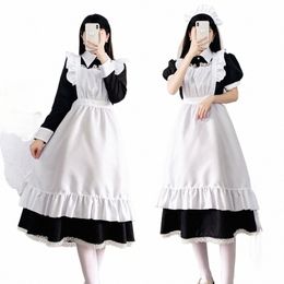 women Cute Maid Dr Maid Outfit Apr Dr Cross Dring Housekeeper Dr Japanese Uniforms Halen Cosplay Costume R4XA#