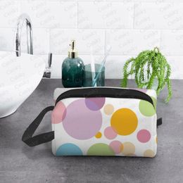 Cosmetic Bags Polka Dots Bag Ladies Fashion Large Capacity Box Beauty Storage Wash