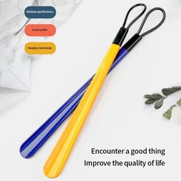 Drinking Straws Shoehorn Easy To Grip Exquisite Workmanship 5 Colours Plastic Portable Shoe Lifting Device Pull Fit The Heel