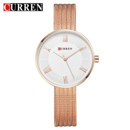 Karien Curren9020 Fashion Alloy Quartz Minimalist Women's Watch