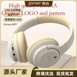 Headphone Wireless Bluetooth Active Noise Reduction ANC Gaming Computer Earphones with Long Battery Life 2024 New Model