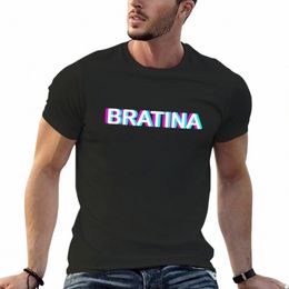 bratina Rap Hip Hop Woman Russia Girl Gift T-Shirt summer top anime Short sleeve tee plain black t shirts men R8bT#