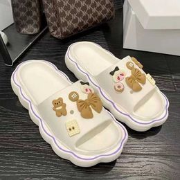 Slippers Cartoon Cute Astronaut Womens New Mens Outdoor Beach Flip-flops Home Thick Bottom Non-slip EVA Flat Household Shoes H2403282D5W