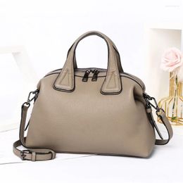 Evening Bags Designer Fashion Women Tote Handbag Leather Hobos Large Capacity Shoulder Crossbody Black