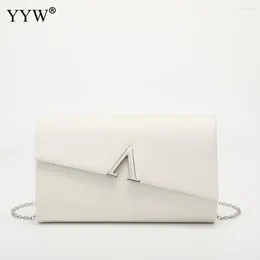 Evening Bags Banquet Envelope Bag Luxury Designer Women'S Clutch 2024 Fashion Women Wedding Handbag Bolsa Feminina Simple Shoulder