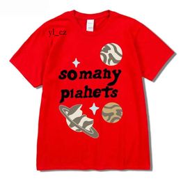 Broken Planet Shirts Men's T Shirts Break Planet Market So Many Planets T-shirt Streetwear Harajuku Plus Size Summer Short Sleeve Loose Cotton Tops 7435