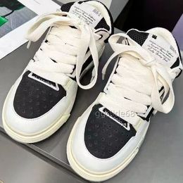 Design spring and summer new bread sneakers for couples casual sports shoe sponge cake thick soled board shoes size 36-44