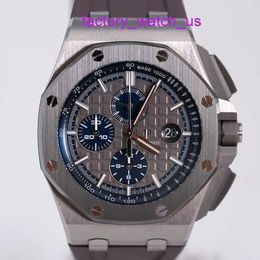 Iconic AP Wristwatch Epic Royal Oak Offshore 26400IO Mens Watch Timing Code Automatic Machinery Swiss Famous Watch Sports Clock Luxury Business Diameter