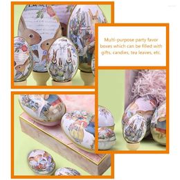 Gift Wrap Easter Egg Candy Box Egg-Shaped Inplate Decorative Jewellery Package