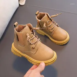 Walking Shoes Autumn Winter Children Short Ankle Boots Baby Soft Comfortable Snow Boys Girls Fashion Single Kids Sneakers