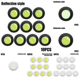 Upgrade New Luminous Reflective Car Soundproof Pad Mat Auto Door Closing Anti-collision Buffer Gasket Stickers Silicone Anti-shock Pads