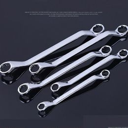 Hand Tools Double-Headed Plum Wrenches 45 Degree Angle Car Repair Quick Manual Spanner Hardware Household Tool Drop Delivery Mobiles A Otue2