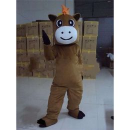 Mascot Costumes Foam Cute Hippo Doll Cartoon Plush Christmas Fancy Dress Halloween Mascot Costume