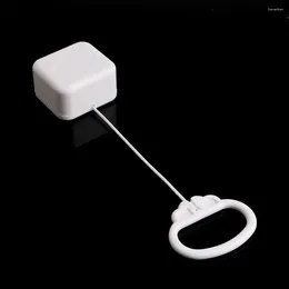 Decorative Figurines Simple Pull Ring Music Box Esay Ues ABS Mini Eight-tone Rope White DIY Baby Toy Co-ordination Skills