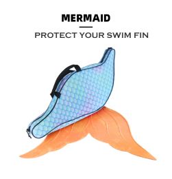 Bags Hiturbo Free Diving Equipment Mermaid Tail Diving Fin Protection Bag