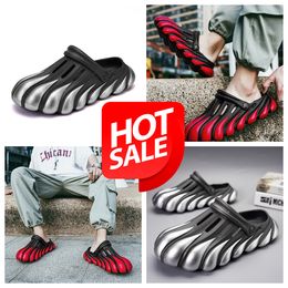 EVA thick soled sandals summer men's shoes toe bag sandals GAI Summer Slides Durable High-quality squishy bouncy slipper Five Claw Stylish Fashion trend 2024