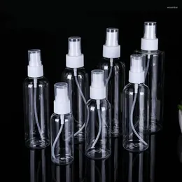 Storage Bottles 5Pcs Spray Bottle 10ml 30ml 50ml 60ml 100ml Empty Vial Refillable Mist Pump Perfume Essential Oil Atomizer Travel