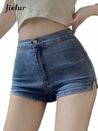 jielur Sexy Hip Lift Skinny Jean Shorts Women Summer High Waist Denim Shorts Female Fi New Korea Streetwear Hot Short Pants i4bJ#