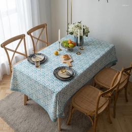 Table Cloth Premium Sense Of Ins Style Rectangular Household Dining Cover Dust-proof Coffee Fabric