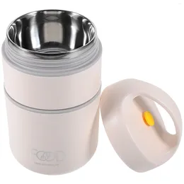 Dinnerware Insulation Thermal Lunch Box Insulated Cup Container 304 Stainless Steel Porridge