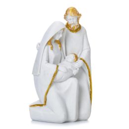Sculptures Jesus Furnishing Articles Resin Statue Nativity Scene Christmas Perfect Gift Living Room Table Crafts Home Decoration