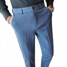 2023 Groom Suit Pants Men Formal Wear Dr Suits Pants Slim Fit Trousers Men Busin Pants Men High Quality Dr Suits h6VW#