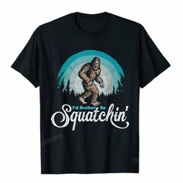 ID Piuttosto Essere Squatchin Vintage Divertente Bigfoot anni '80 Sasquatch Maglietta Camisas Uomini Fi Rtro Divertente Magliette e camicette T Shirt Cott Vestiti r0GB #