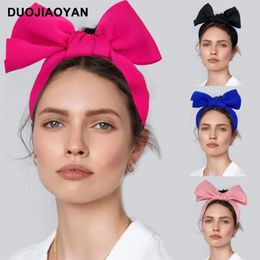 Summer dopamine hair accessories three-dimensional oversized bow tie hair hoop movable high-end hair accessories women's 208i