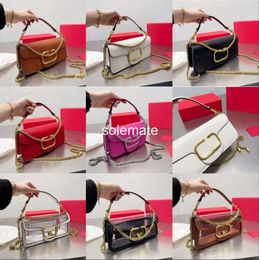 Designers Shoulder Bags With Chain Women Luxury Bag Evening Leather Italy Brand V Clutch Handbags Purse Crossbody