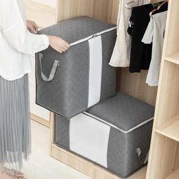 Storage Bags 90 Litre Horizontal Quilt Travel Bag Moisture-proof Clothes Breathable Organiser