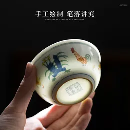 Teaware Sets Glass Tea Set Household Luxury High-End Cover Teacup Customised Making Device Gift Box-Packed