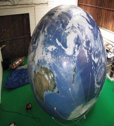 2m Printing Giant Inflatable Globe Ball Inflatable Earth Globe Big Size World Globe For Advertising1317752