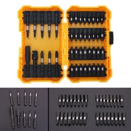 gereedschap 18/42pcs Portable Drill Bits Set S2 Alloy Steel Multifunction Electric Drill HighHardness Bit Set For Hole Cutter Power Tools